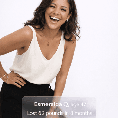 Esmeralda Q, 47, lost 62 pounds