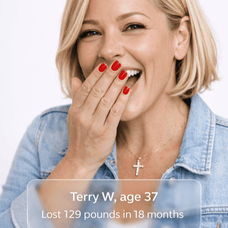 Terry W, 37, lost 129 pounds
