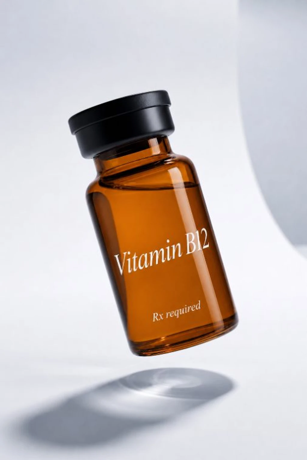 Vitamin B12, physician-prescribed and dispensed by a licensed pharmacy
