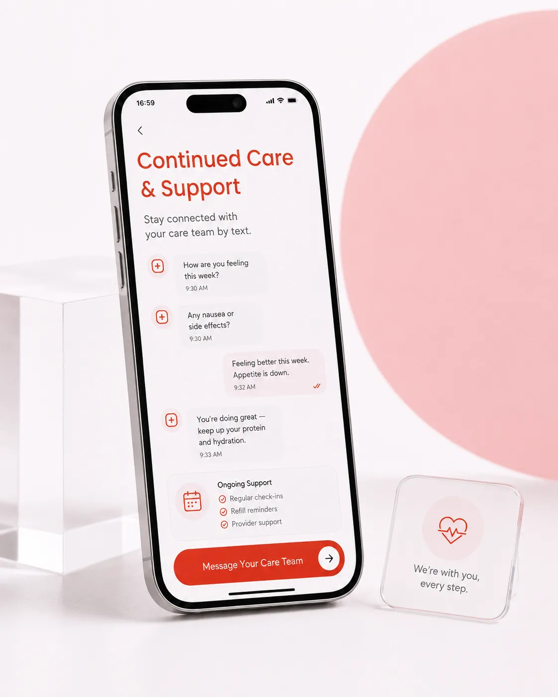 Step 4 continued support